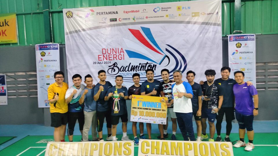 PLN Sabet Juara I Dunia Energi Badminton Tournament 2024