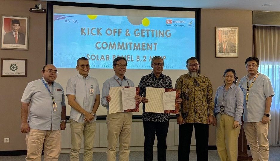 Energia Prima Nusantara Gandeng Astra Daihatsu Motor Kembangkan PLTS Atap