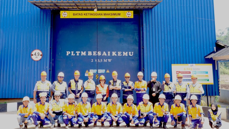 United Tractors Group Resmikan PLTM Besai Kemu di Lampung