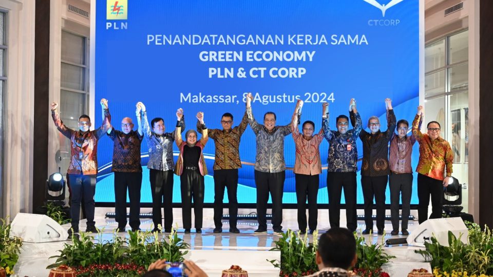Wujudkan Transisi Energi, PLN dan CT Corp Jalin Kerja Sama Kembangkan Energi Hijau