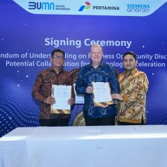 Pertamina-Siemens Energy Teken Nota Kesepahaman Kerja Sama Transisi Energi
