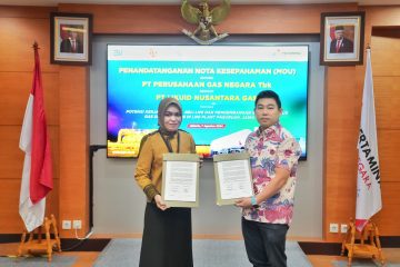 PGN dan PT LNG Teken MoU Jajaki Jual Beli LNG