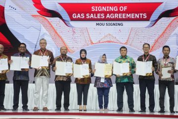 PGN Teken PJBG Blok Cepu dan Amandemen Kontrak Gas Blok Muriah