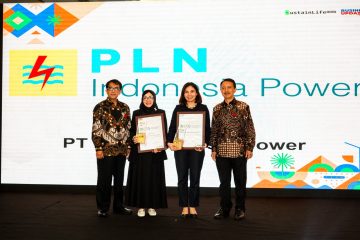 PLN Indonesia Power Borong Penghargaan di ESG Inititatives Award