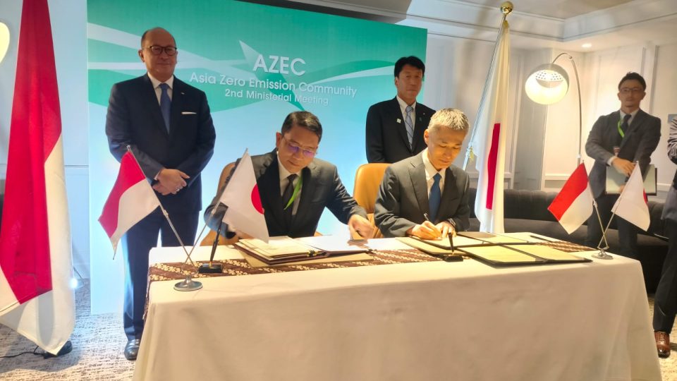 Indonesia – Jepang Teken MoU Program Dekarbonisasi Energi