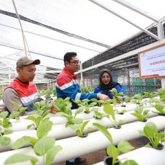 Mitra Binaan PHE Jambi Merang Olah Limbah Cair Domestik untuk Atasi Kekeringan dan Cegah Kebakaran Hutan