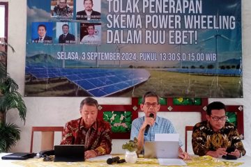 Tolak Penerapan Skema Power Wheeling Dalam RUU EBET