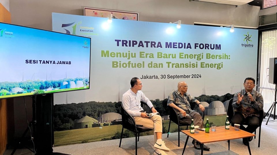 Tripatra Perkuat Pengembangan Ekosistem Biofuel