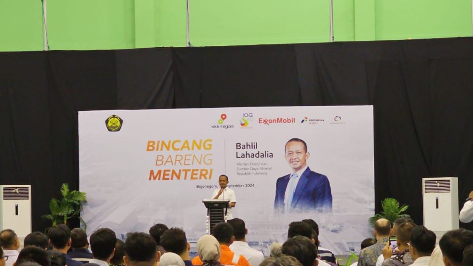 Bahlil Minta Produksi Minyak Blok Cepu Naik Jadi 150 Ribu Barel Per Hari, Ini Respon Exxon