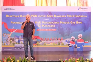 PGN Agresif Kembangkan Pasar Gas Bumi di Indonesia Timur