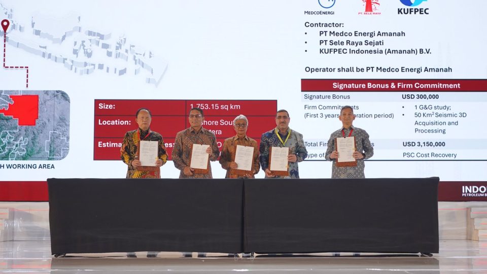 Kontrak Diteken, Medco dan Pertamina Resmi Kelola Dua Blok Migas Baru