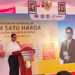 BBM Satu Harga Berlanjut, 14 Penyalur Klaster Maluku Papua Mulai Beroperasi