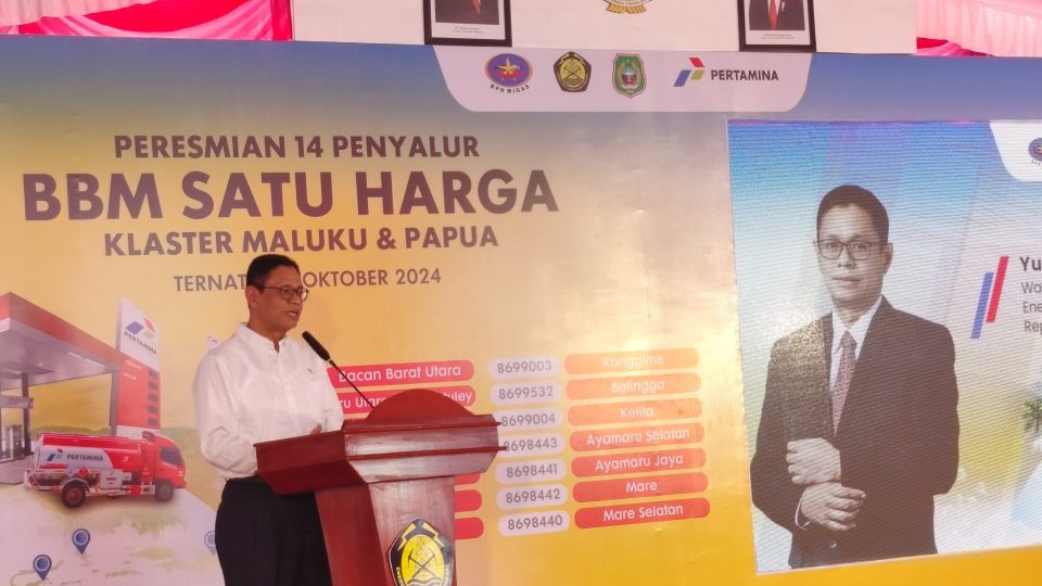 BBM Satu Harga Berlanjut, 14 Penyalur Klaster Maluku Papua Mulai Beroperasi