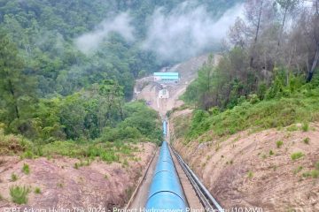 Arkora Hydro Operasikan PLTA Yaentu, Target Produksi 62,5 GWh per Tahun
