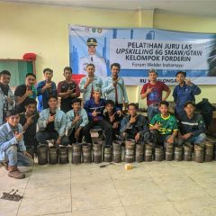 Pelatihan Juru Las, Upaya KPI Balongan Berdayakan Pemuda Indramayu