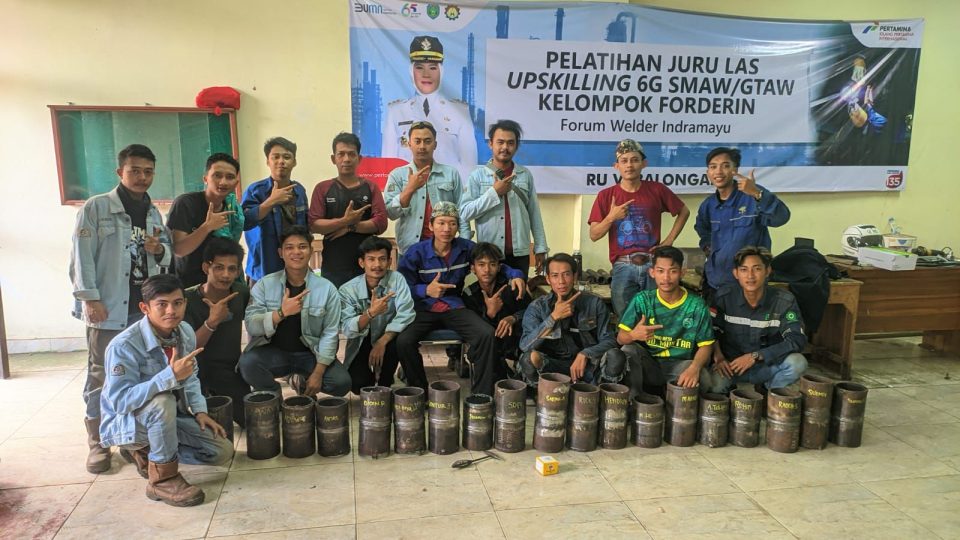 Pelatihan Juru Las, Upaya KPI Balongan Berdayakan Pemuda Indramayu