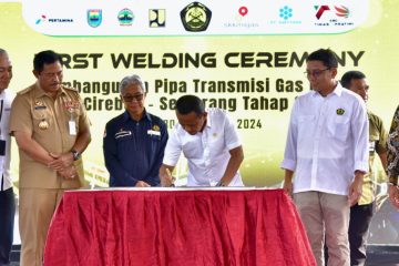 Habiskan Rp 2,7 Triliun Anggaran Negara, Pembangunan Pipa Gas Cisem Tahap 2 Dimulai