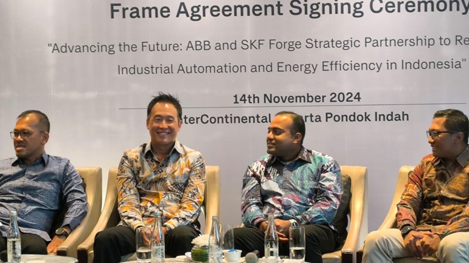 ABB dan SKF Industrial Indonesia Kolaborasi Dorong Otomasi Industri dan Efisiensi Energi