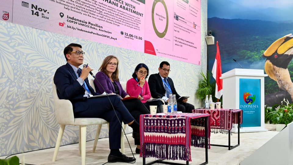 Pertamina Dorong Kolaborasi Lintas Negara Turunkan Emisi Metana