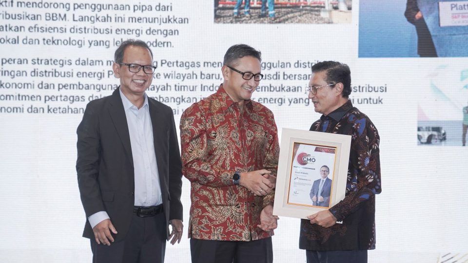 Pertamina Gas Raih Penghargaan Indonesia Best Chief Marketing Officers (CMO) Award 2024
