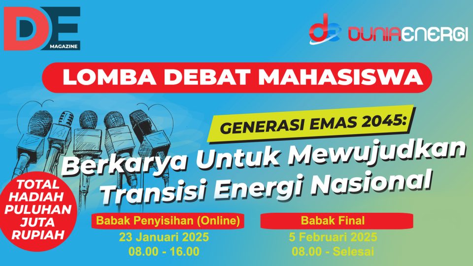 Puluhan Tim Bersaing di Kompetisi Debat Mahasiswa Dunia Energi 2025