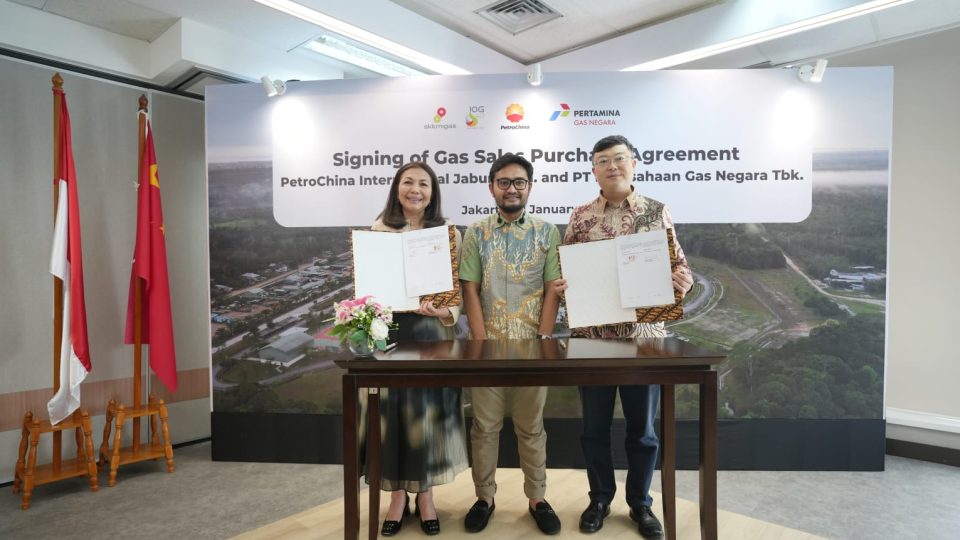 PGN – Petrochina Teken Perjanjian Jual Beli 4.651 BBTU Gas Blok Jabung