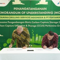Establishing Strategic Collaboration, Pertamina Drilling and Pertagas Develop CCS/CCUS Technology