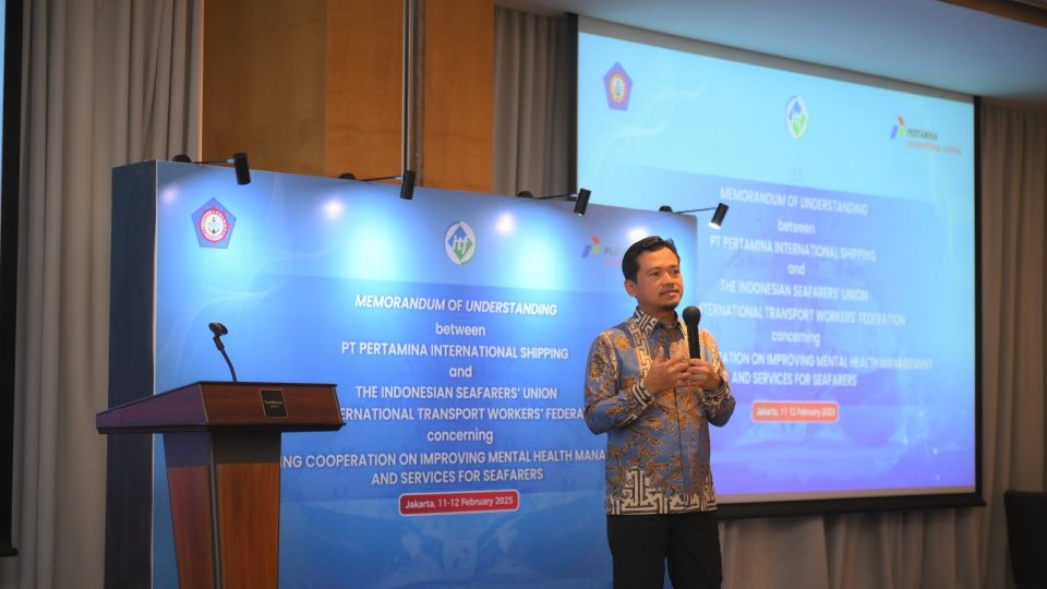 PIS Gandeng Federasi Internasional Jaga Kesehatan Mental Ribuan Pelaut
