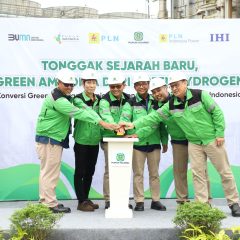 Pertama di Indonesia, Pupuk Kujang Uji Coba Produksi Hybrid Green Ammonia untuk Pembangkit Listrik
