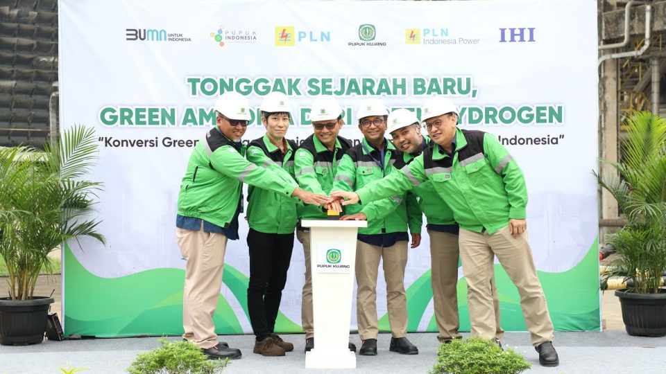 Pertama di Indonesia, Pupuk Kujang Uji Coba Produksi Hybrid Green Ammonia untuk Pembangkit Listrik