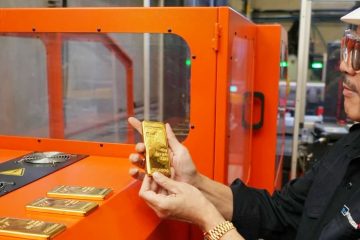 Freeport Kirim 125 Kg Emas Batangan ke Antam