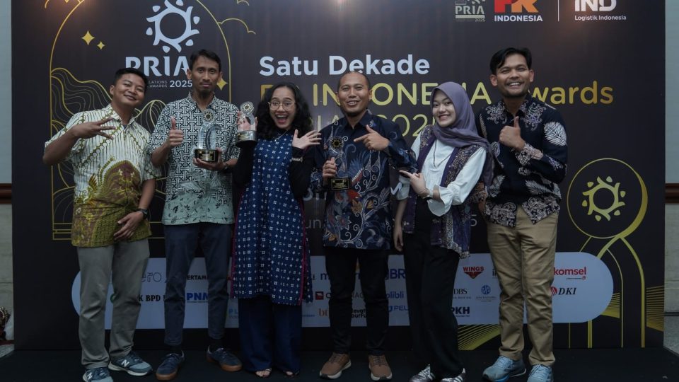 Komitmen Pemberdayaan Masyarakat, Pertagas Raih Penghargaan PR Indonesia Award 2025