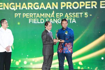 PROPER Emas untuk Grup Pertamina Hulu Indonesia, Langkah Nyata Menuju Lingkungan Berkelanjutan
