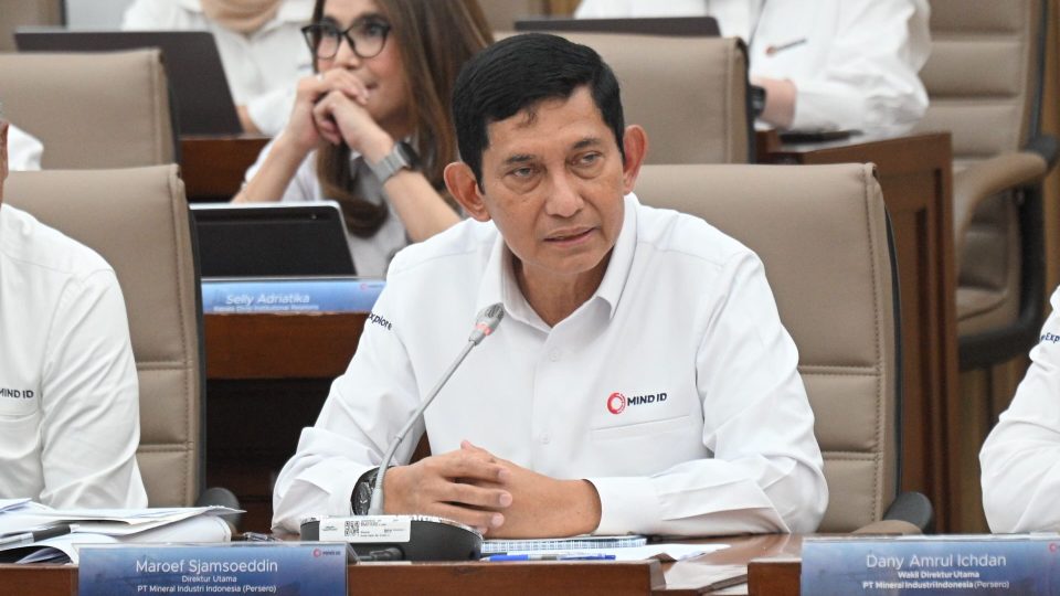 Komisi VI DPR RI : Dirut Baru MIND ID Harus Proaktif Dorong Hilirisasi