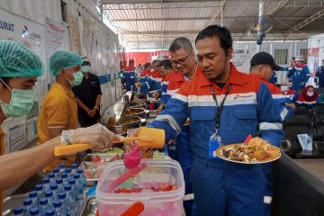 Jaga Operasi dan Produksi Migas Pertamina, PDC Siagakan 1.165 Tenaga Katering Selama Libur Lebaran 2025