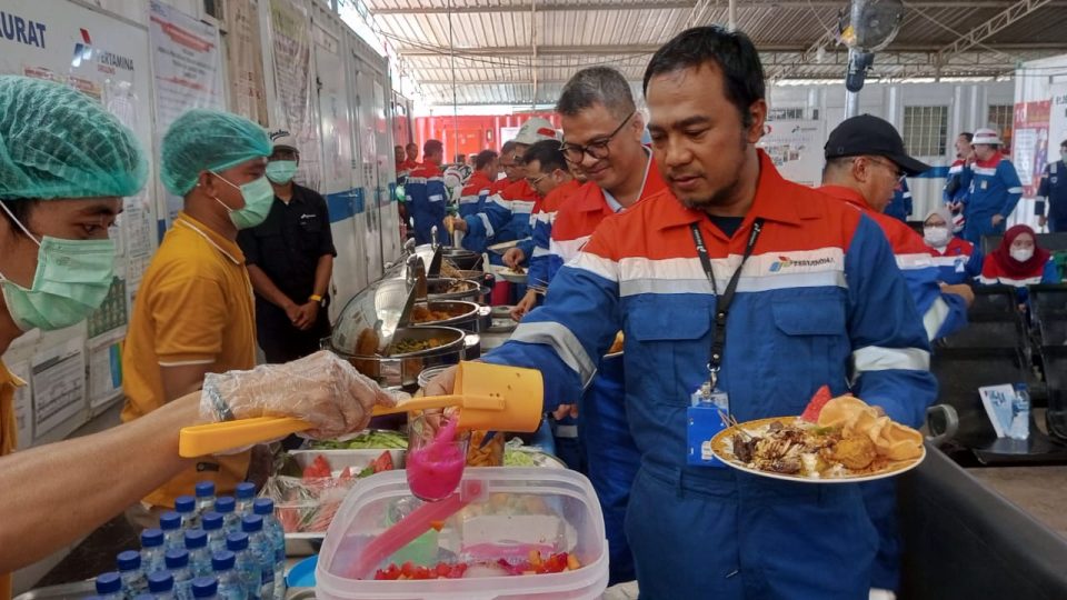 Jaga Operasi dan Produksi Migas Pertamina, PDC Siagakan 1.165 Tenaga Katering Selama Libur Lebaran 2025