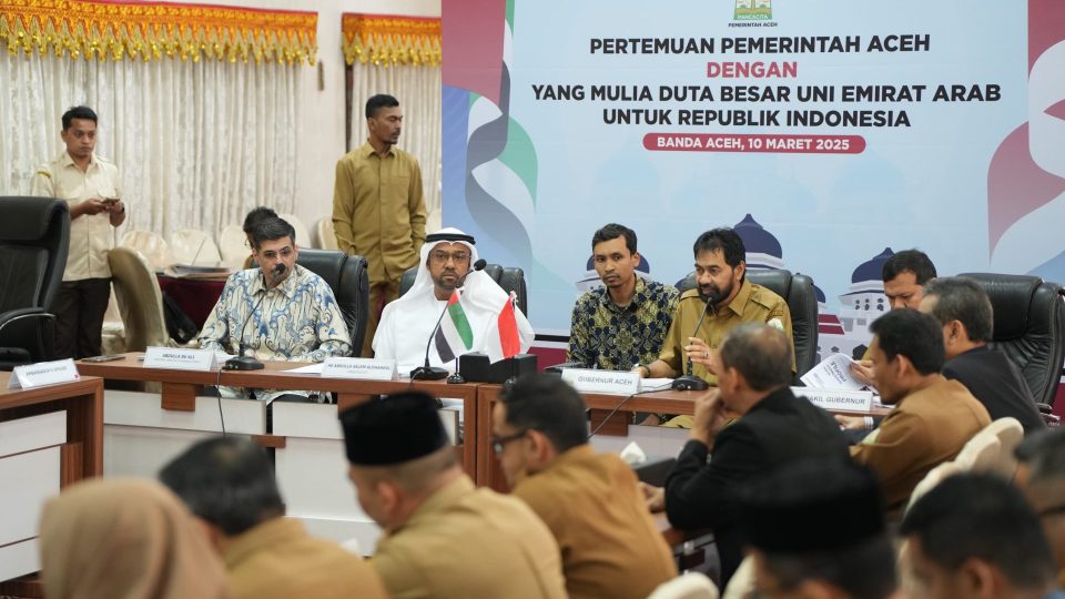 Kedubes UAE dan Mubadala Energy Sambangi Pemprov Aceh, Proyek Tangkulo-1 Ditargetkan Produksi Gas Tahun 2028