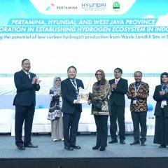 Pertamina, Hyundai Motor Group, and West Java Provincial Government Develop Waste to Hydrogen Project in Bandung