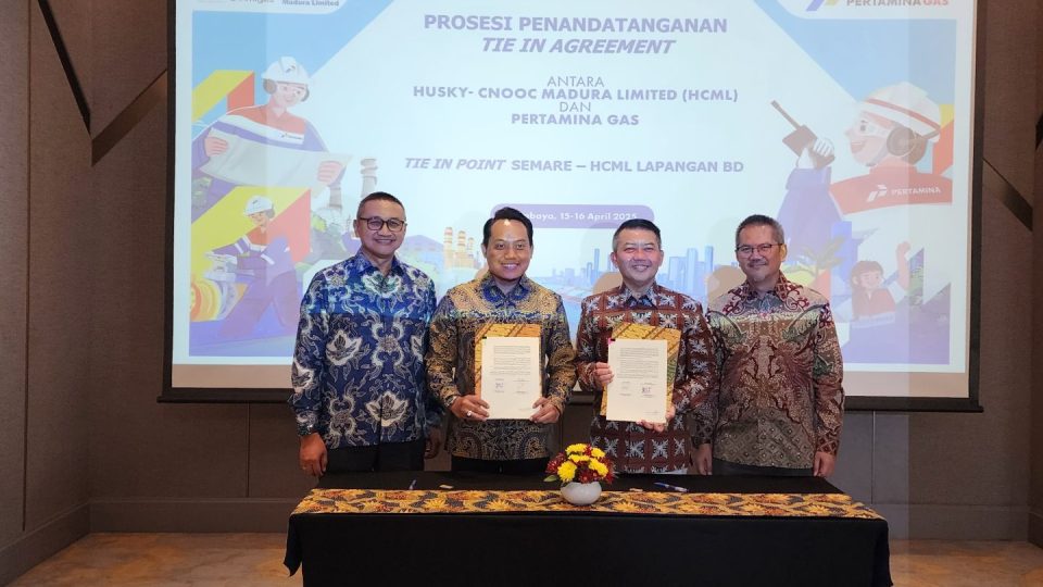 Dukung Astacita, Kolaborasi Pertagas dan Husky-CNOOC Madura Limited (HCML) Optimalisasi Lapangan Gas BD