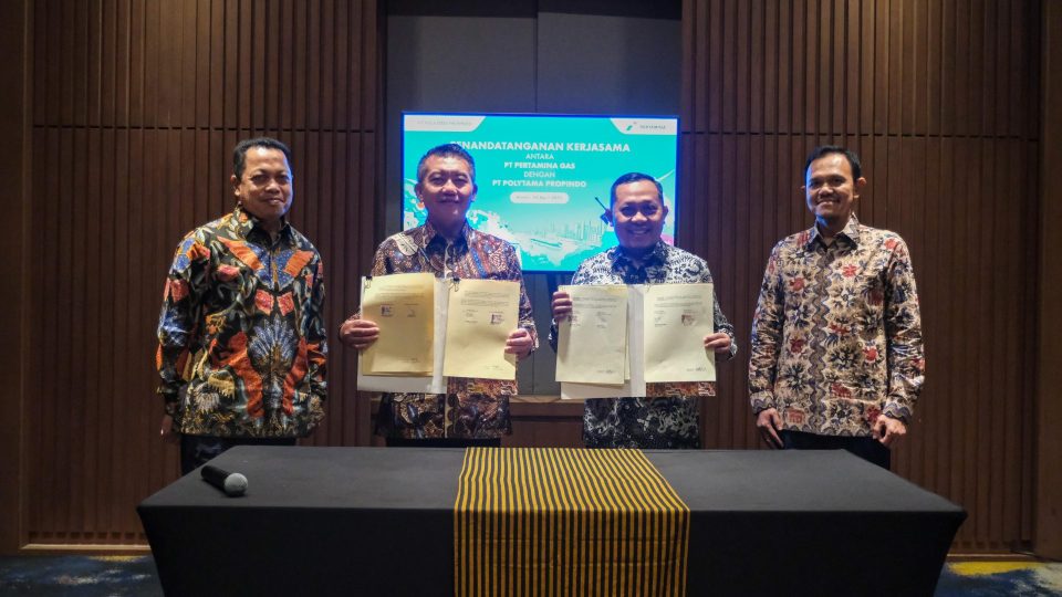 Dukung Perkembangan Industri Petrochemical, Pertagas Jalin Kerja Sama Pembangunan Infrastruktur Gas ke Polytama