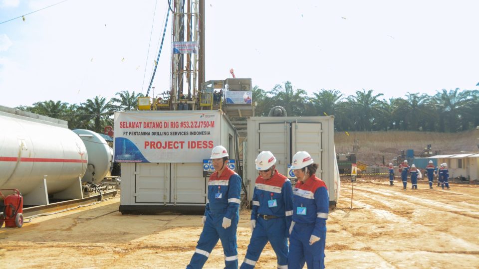 Rig PDSI di Blok Rokan “Gacor”, Bor Tujuh Sumur Zero Fatality