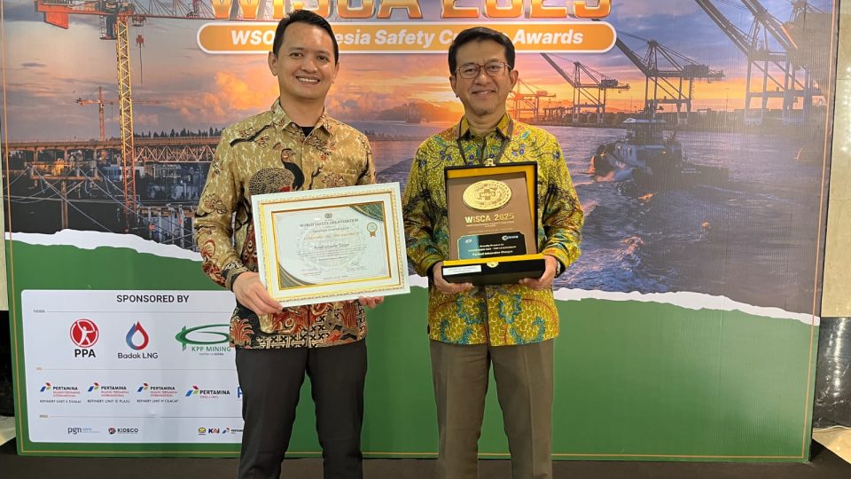Konsisten Utamakan Keselamatan Kerja, Patra Drilling Contractor Kembali Raih WISCA 2025