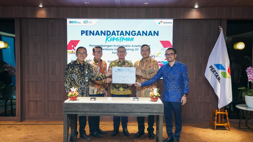 Setelah Cilacap, Pertamina Lanjutkan Proyek Avtur Berbahan Minyak Jelantah di Kilang Dumai dan Balongan