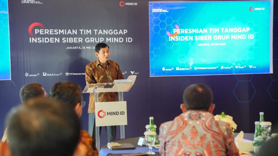 MIND ID Perkuat Keamanan Siber Lindungi Aset Tambang Nasional