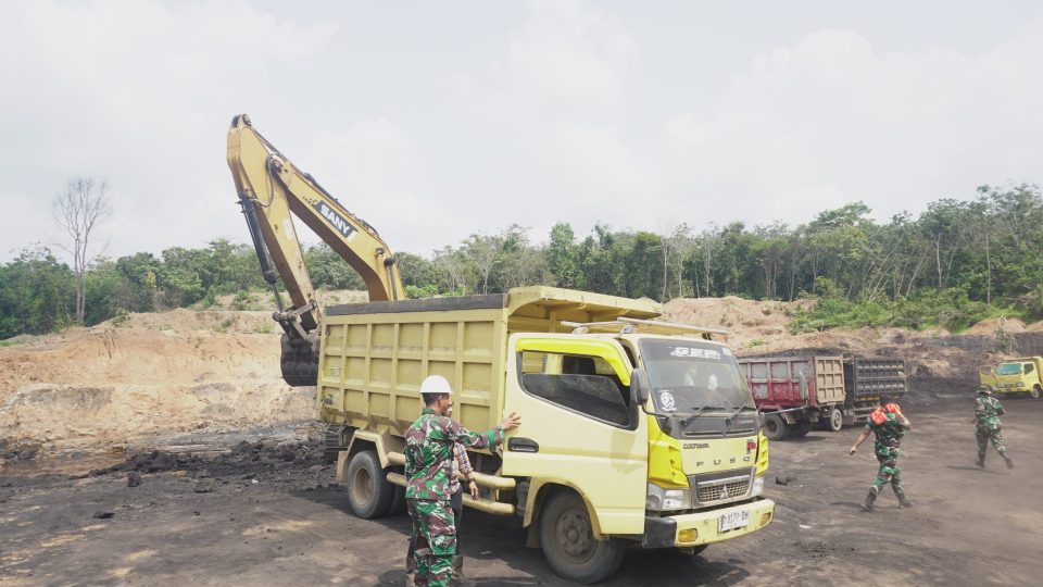 PTBA dan Aparat Gabungan Razia Tambang Batubara Ilegal