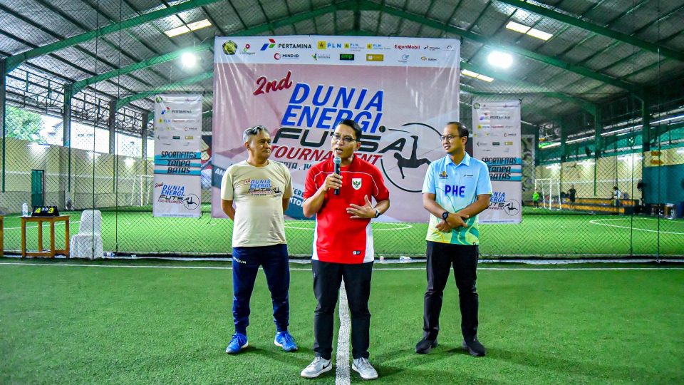 Kementerian ESDM : Dunia Energi Futsal Tournament 2025 Bawa Semangat Ketahanan Energi