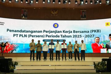 Serikat Pekerja dan Dirut PLN Teken Perjanjian Kerja Bersama, Kawal Pengelolaan BPI Danantara dan Pelaksanaan  RUPTL Tahun 2025-2034