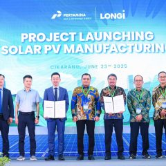 Pertamina NRE Gandeng Perusahaan China Bangun Pabrik Modul Panel Surya Berkapasitas 1,4 GW Per Tahun