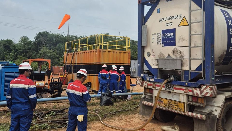 Pertamina Mulai Injeksi Surfaktan PHR24 di Chemical EOR Blok Rokan