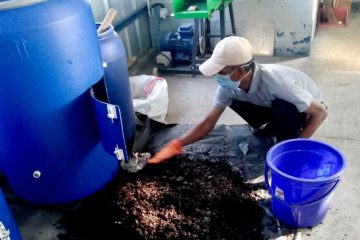 Perkuat Praktik ESG dan SDGs, Rumah Kompos Graha Elnusa Ubah Sampah Organik Menjadi Pupuk Kompos